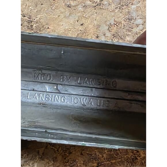 1950s Oliver Green Farm Tractor Vintage Die-Cast Lansing Iowa Slik-Toys - Picture 8 of 8